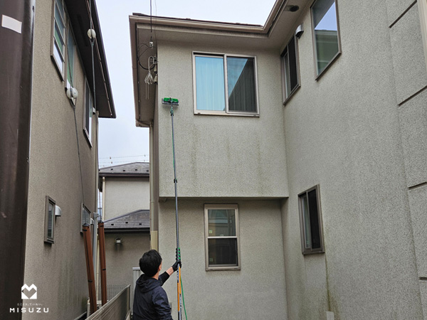 外壁洗浄(特殊低圧洗浄)