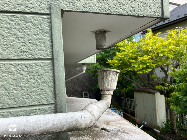 雨樋の部分修理・交換