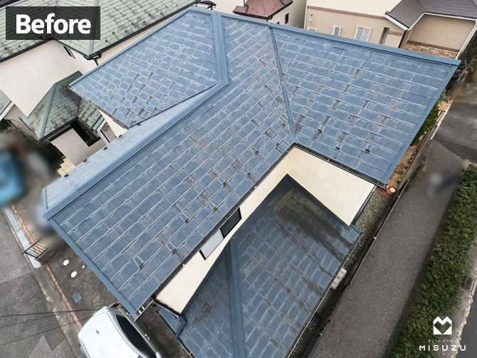 千葉市緑区 N様邸 屋根ビフォー